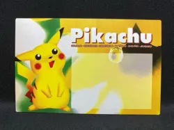 Pokemon Priname Business Card Pikachu 1998 Super Rare Cute Das Yellow Early Pict - Image 1