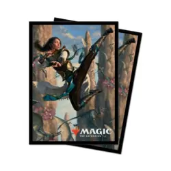Ultra Pro MtG Sleeves Ikoria - Narset of the Ancient Way (100) New - Image 1