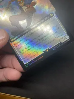 Cid, Freeflier Pilot Extended Art -FOIL - Final Fantasy Commander - MTG 0131 - Image 5