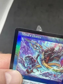 Mind's Desire Scourge Foil MTG 41/143 MP - Image 2