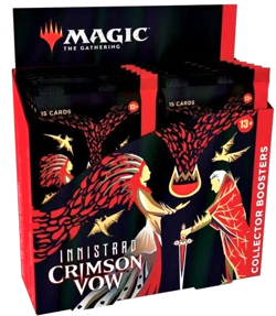 2X MTG Magic English INNISTRAD: CRIMSON VOW Collector Booster 12 Packs 180Cards - Image 3