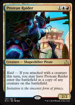 Protean Raider - Near Mint MTG Rivals of Ixalan - Image 1