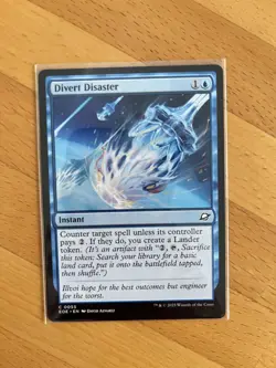 MTG English Edge of Eternities: Divert Disaster (C) 0055 - Image 1