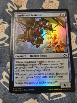 Burdened Aerialist FOIL - Modern Horizons 2 ENGLISH 038/021 MTG Magic - Image 2