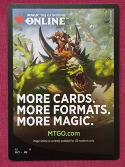 Magic The Gathering 2021 CORE SET M21 TREASURE token card MTG - Image 2