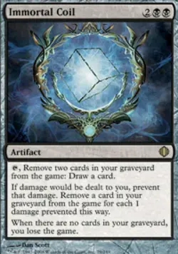 Immortal Coil - Medium Play MTG Shards of Alara - Image 1