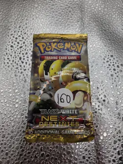 Pokemon Black & White Next Destinies - Booster Pack - Sealed - Regigigas Art - Image 1