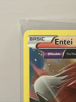 Pokemon Entei Holo Rare Card 15/98 Ancient Origins 2015 - Image 2