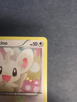 Pokemon TCG Minccino BW13 Cosmos Holo BW Black Star Promo Corner Swirl 🍥 - Image 5