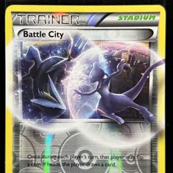 Battle City TrainerBW39 Black White Pokemon Trading Cards Holo - Image 3