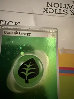 Pokemon 151 TCG Legit HD Cosmo Holo Grass Energy - Image 2