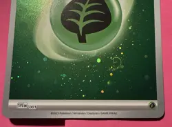Pokemon 151 TCG Legit HD Cosmo Holo Grass Energy - Image 3