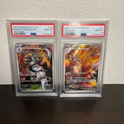 PSA10 Pokemon Cards Team Rocket's Heracross and Blaziken Glory of Team Rocket - Image 1