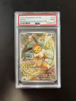 Eevee 173 Pokemon Center Stamped Prismatic Evolutions - PSA 10 Gem Mint - Image 1