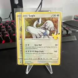 Lugia 022/025 Celebrations Holo Rare 2021 NM/Mint Pokemon Card 2qtty - Image 1