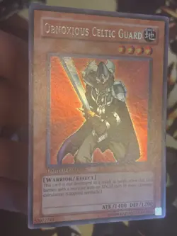 Yugioh: Obnoxious Celtic Guard - CT1-EN006 - Secret/Ultra Rare Misprint - NM - Image 3
