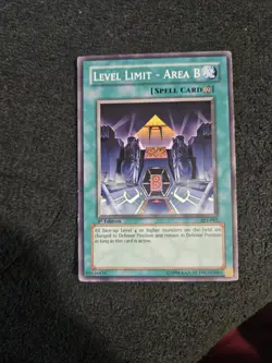 Yugioh Level Limit - Area B AST-092 1st Edition Common - Image 1