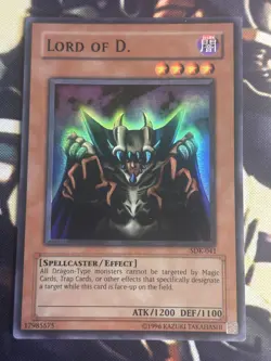 Yugioh: Lord Of D. - SDK-041 - Super Rare - Unlimited - MP - Image 1