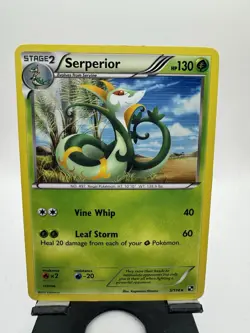 Serperior 5/114 Holo Rare Black & White Base Set Pokemon Card - Image 1