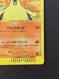 EX Typhlosion 017/P Starter Triple Get Campaign Lottery Japanese Pokemon Card - Image 5