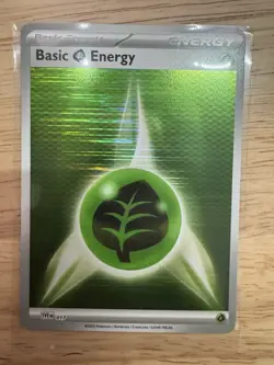 Grass Energy - Pokemon Black Bolt & White Flare (Horizontal Holo) Card #017 - Image 1