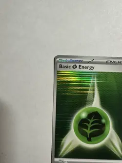 Grass Energy - Pokemon Black Bolt & White Flare (Horizontal Holo) Card #017 - Image 2