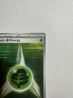Grass Energy - Pokemon Black Bolt & White Flare (Horizontal Holo) Card #017 - Image 5