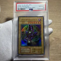 PSA10 1999 YU-GI-OH! Japanese DARK MAGICIAN EX SB-STUDIO DICE Retro Card - Image 1