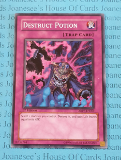 ABPF-EN069 Destruct Potion Yu-Gi-Oh Card 1st Edition New - Image 1