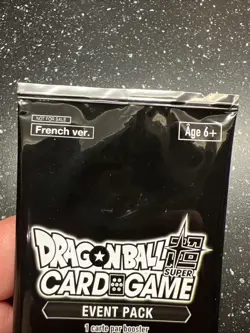 Booster Neuf Scelle Dragon Ball Super Card Game Event Pack French 2019 Francais - Image 2