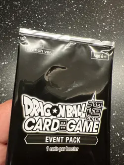 Booster Neuf Scelle Dragon Ball Super Card Game Event Pack French 2019 Francais - Image 3