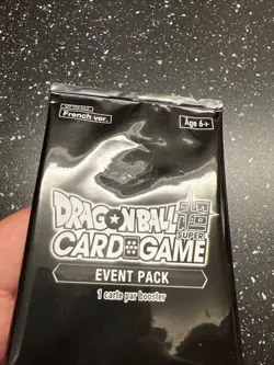 Booster Neuf Scelle Dragon Ball Super Card Game Event Pack French 2019 Francais - Image 4