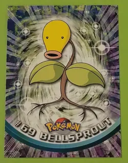 Bellsprout #69 TOPPS Pokemon Card 1999 Nintendo Red Label - Image 1