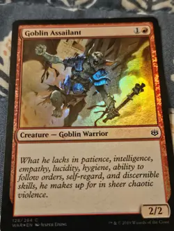 Goblin Assailant - FOIL War of the Spark MTG Magic Cards - Image 3