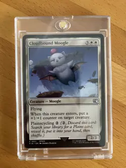MTG English Final Fantasy: Cloudbound Moogle (C) 0011 - Image 2