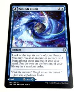MTG Silundi Vision Silundi Isle Zendikar Rising 080/280 Regular Uncommon - Image 1