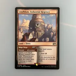 Lindblum, Industrial Regency! 0285 Magic The Gathering MTG Final Fantasy NM+ - Image 1