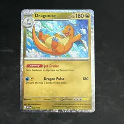 Dragonite New 2025 McDonalds Happy Meal Pokemon Dragon Discovery Card 012/015 - Image 1