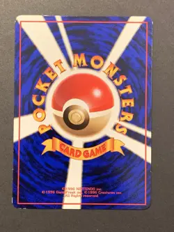 Poliwrath Pokemon Japanese No.062 Vending Series Vintage Glossy Promo Card - Image 2