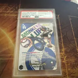 Oku PSA10 Dodgers One Piece Card Luffy Promo - Image 1