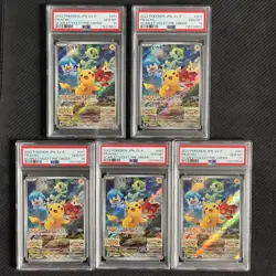 PSA10 5Th Consecutive Number Pikachu Promo 001 Sv-P Pokemon Card - Image 1