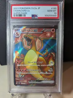 PSA10 Charizard Sr Pokemon Card - Image 1