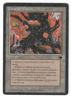 ►Magic-Style◄ MTG - Mishra's Factory - French Renaissance FBB - Played - Image 1