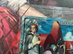 2025 PSA Promo SHANKS One Piece OP09-001 Sealed + Magazine (Card small crease) - Image 3