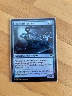 MTG English Edge of Eternities Foil: Nanoform Sentinel (C) 0071 - Image 1
