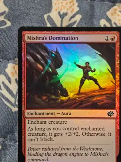 Mishra's Domination FOIL (142/416) The Brothers' War MTG Magic the Gathering - Image 2