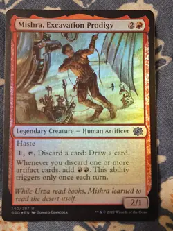 Mishra, Excavation Prodigy Foil - The Brothers' War MTG Magic - Image 2