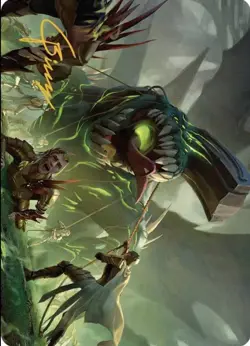 🧙Noxious Assault 41/81 Gold Signed Art Series ONE Phyrexia All Will Be One MTG - Image 1