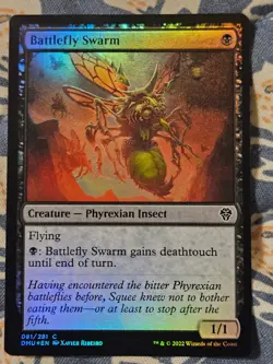 Battlefly Swarm FOIL (81/552) Dominaria United MTG Magic the Gathering - Image 2