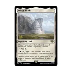 WOTC MtG Prerelease Promos Minas Tirith (R) (Foil) NM - Image 1